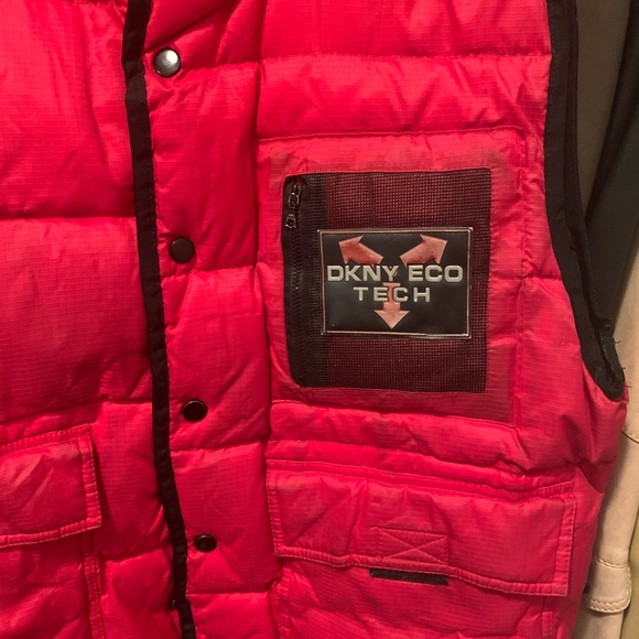 VINTAGE 1995 DKNY ECHÓ TECH DOWN VEST RARE!!!! - Picture 3 of 3